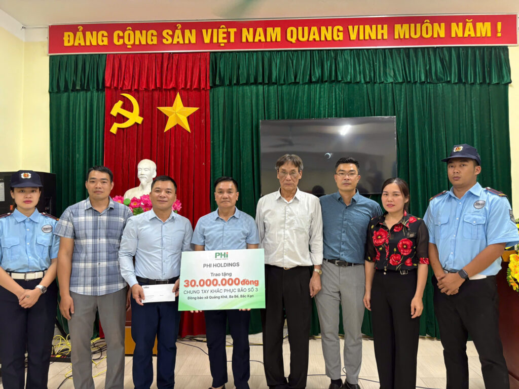 Trao tặng tại xã Quảng Khê, Ba Bể, Bắc Kan